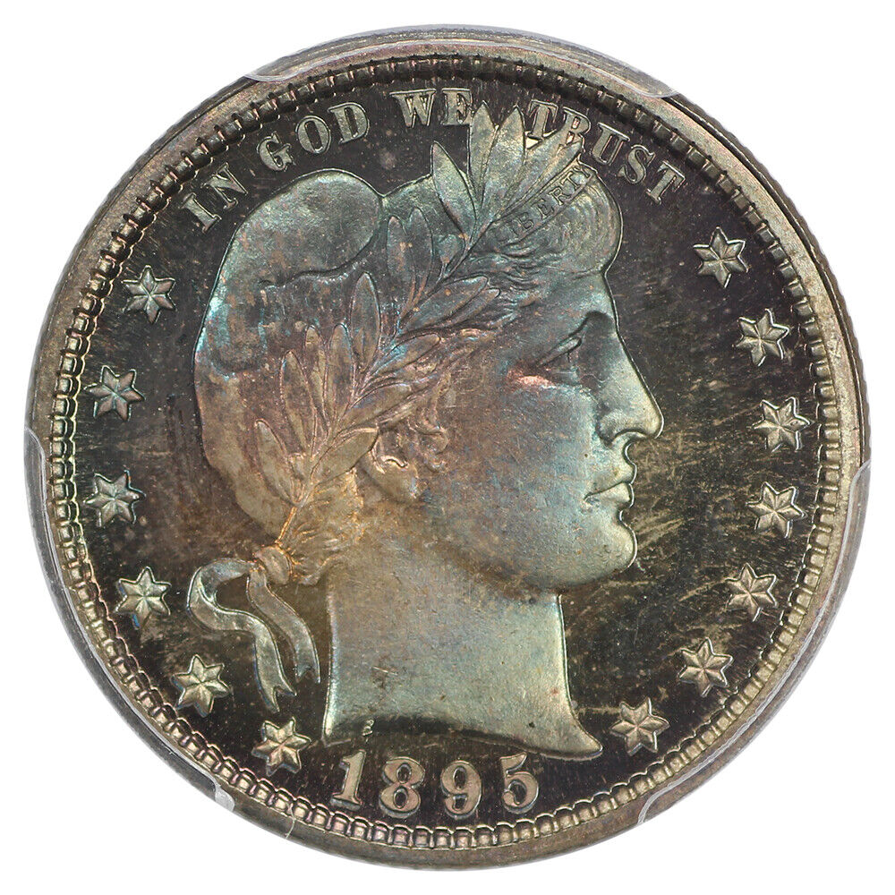 1895 25c PCGS/CAC Proof 68 ex: D.L. Hansen