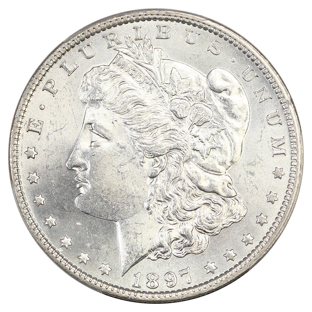 1897 $1 PCGS MS63 - Morgan Dollar