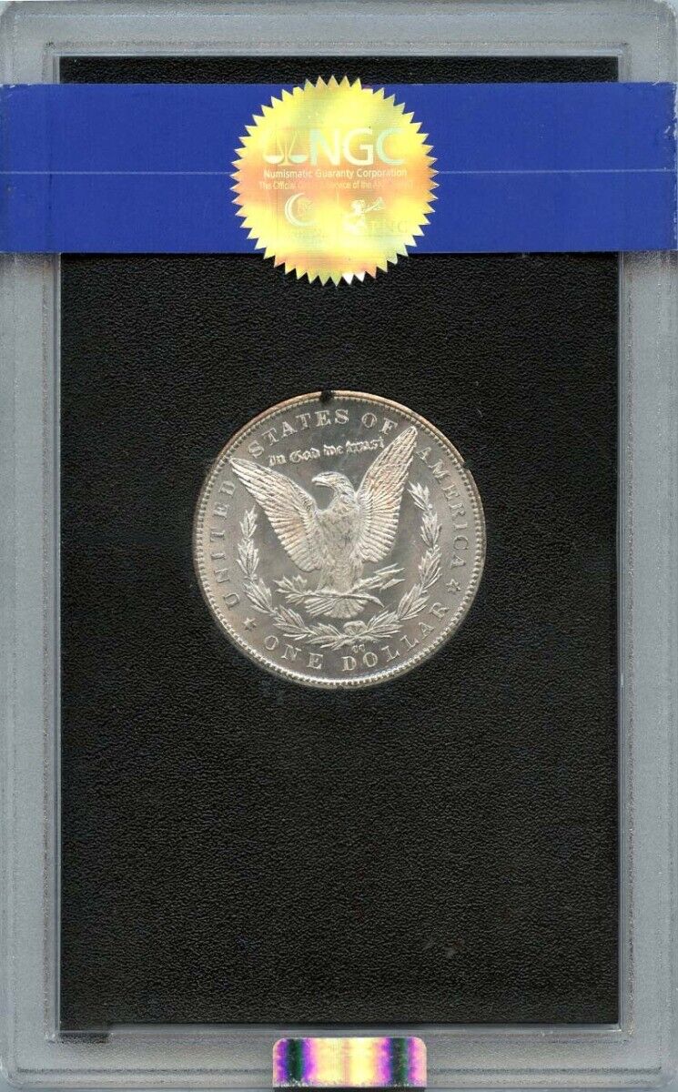 1885-CC Morgan Dollar GSA HOARD S$1 NGC MS67