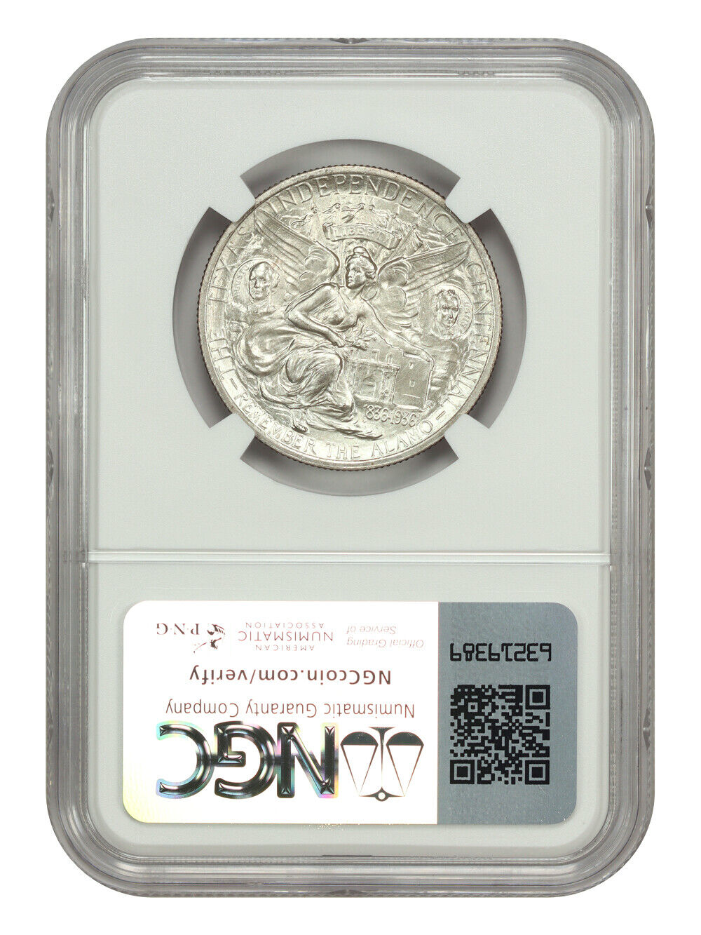 1935 50C Texas NGC MS67 - Classic Silver Commemorative - Low Mintage Issue