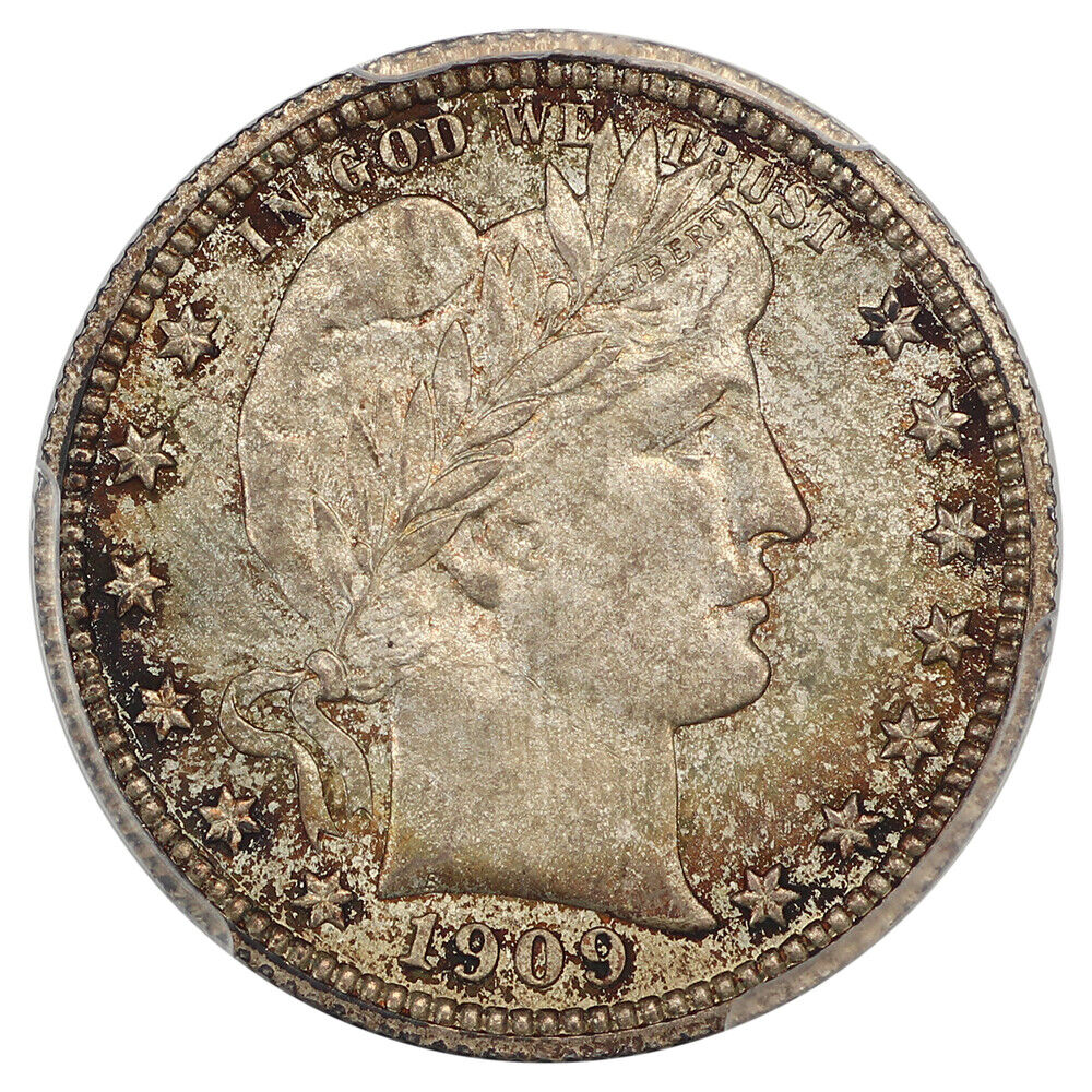 1909 25C PCGS MS66 ex: D.L. Hansen