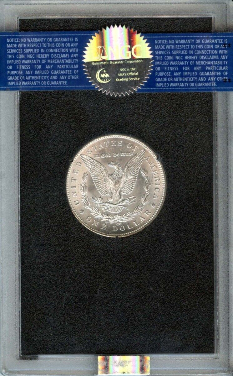 1891-CC Morgan Dollar GSA HOARD S$1 NGC MS62