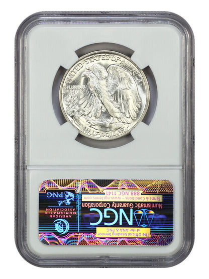 1940-S 50C NGC MS65 - Walking Liberty Half Dollar