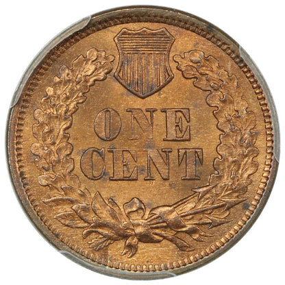 1868 1C PCGS MS65RB - Indian Cent