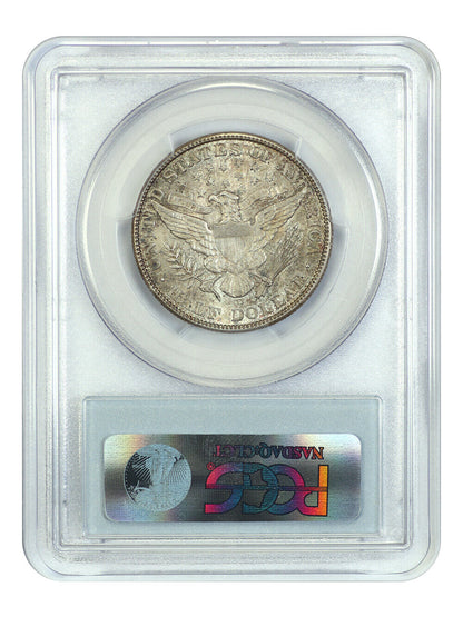 1912-D 50C PCGS MS62 - Barber Half Dollar