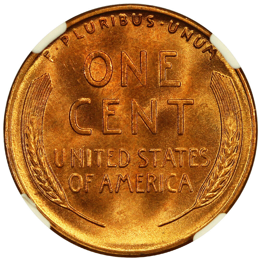 1947-S 1c NGC MS67 RD