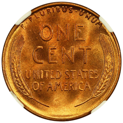 1947-S 1c NGC MS67 RD