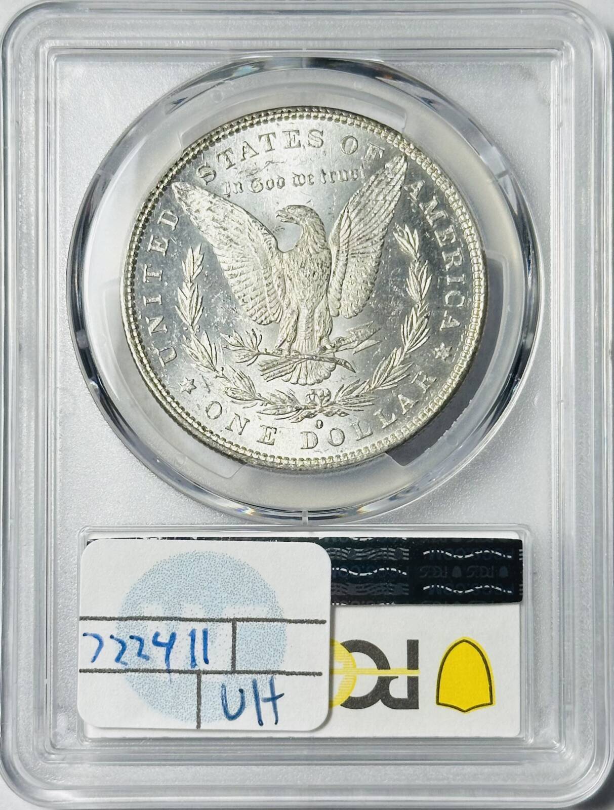 1881 O Morgan Silver Dollar PCGS MS-62