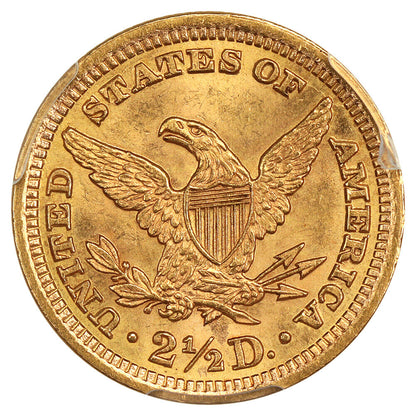 1895 $2.50 PCGS MS64 ex: D.L. Hansen