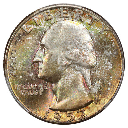 1952-D 25c PCGS/CAC MS67+ ex: D.L. Hansen