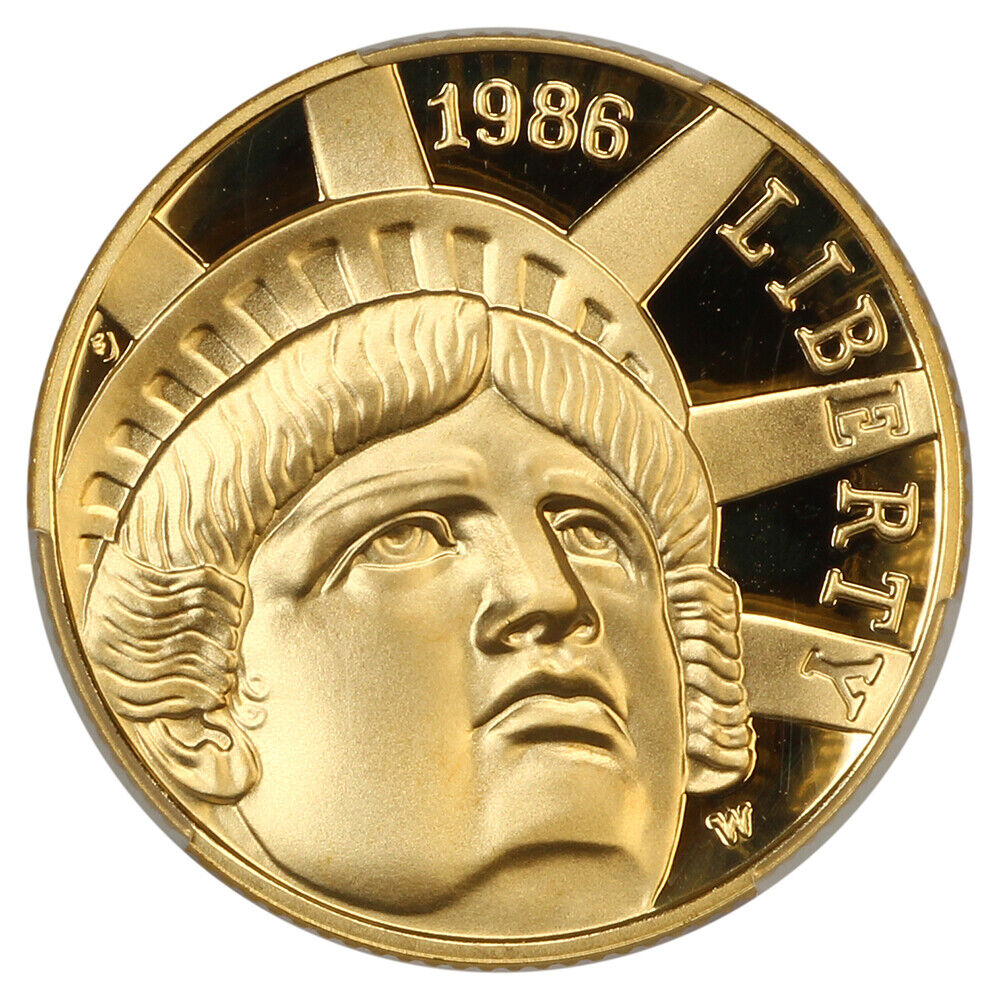 1986-W $5 Statue Of Liberty CACG PR69DCAM - $5 Modern Gold Commemoratives