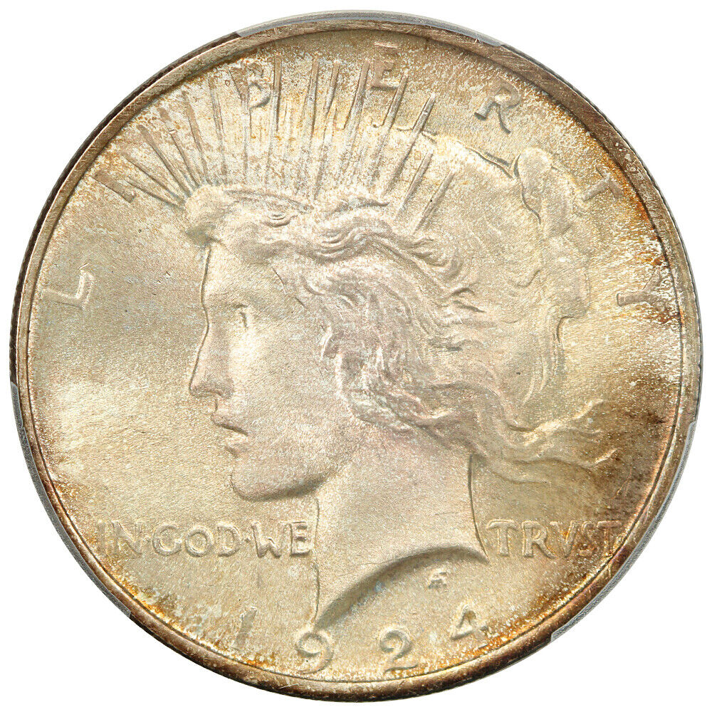 1924 $1 PCGS MS67 - Peace Dollar