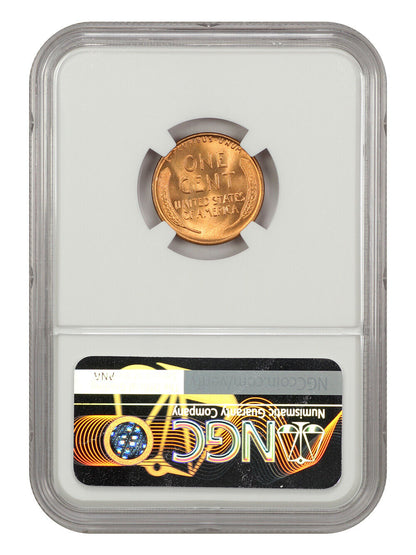 1942-D 1c NGC MS67 RD