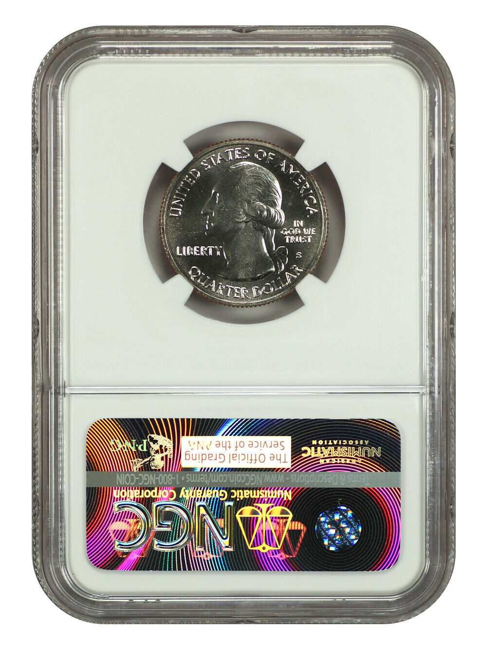 2015-S 25C Blue Ridge Parkway NP NGC MS67 (Early Releases) - Type 1 - Clad