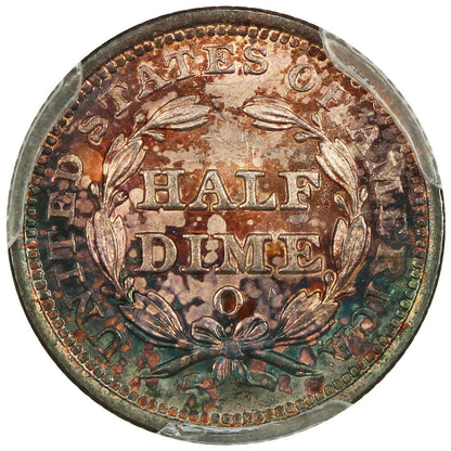 1857-O H10C PCGS MS66 ex: D.L. Hansen