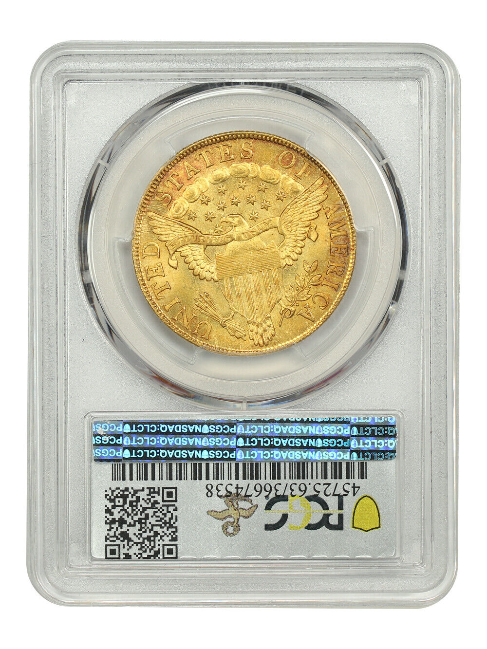 1799 $10 PCGS MS63 (BD-2, Small Obv Stars) ex: D.L. Hansen/Taraszka-14