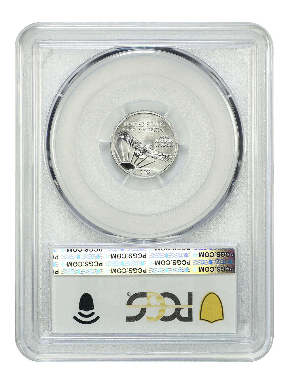 1999 $10 Statue of Liberty PCGS MS70 - $10 Platinum Eagles