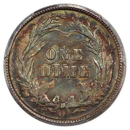 1907-O 10C PCGS MS66 ex: D.L. Hansen