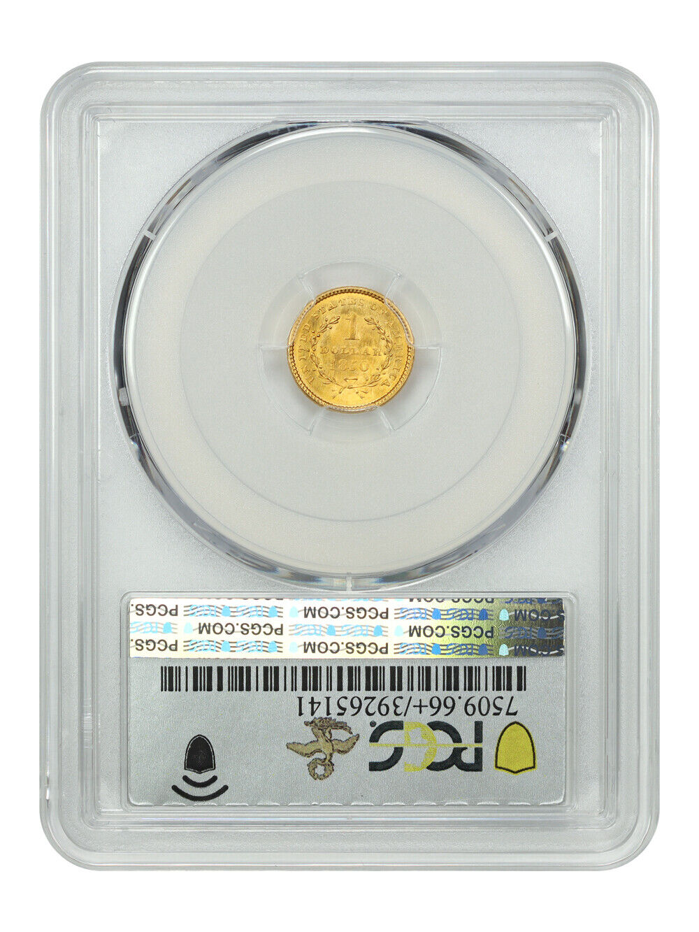 1850 G$1 PCGS/CAC MS66+ ex: D.L. Hansen