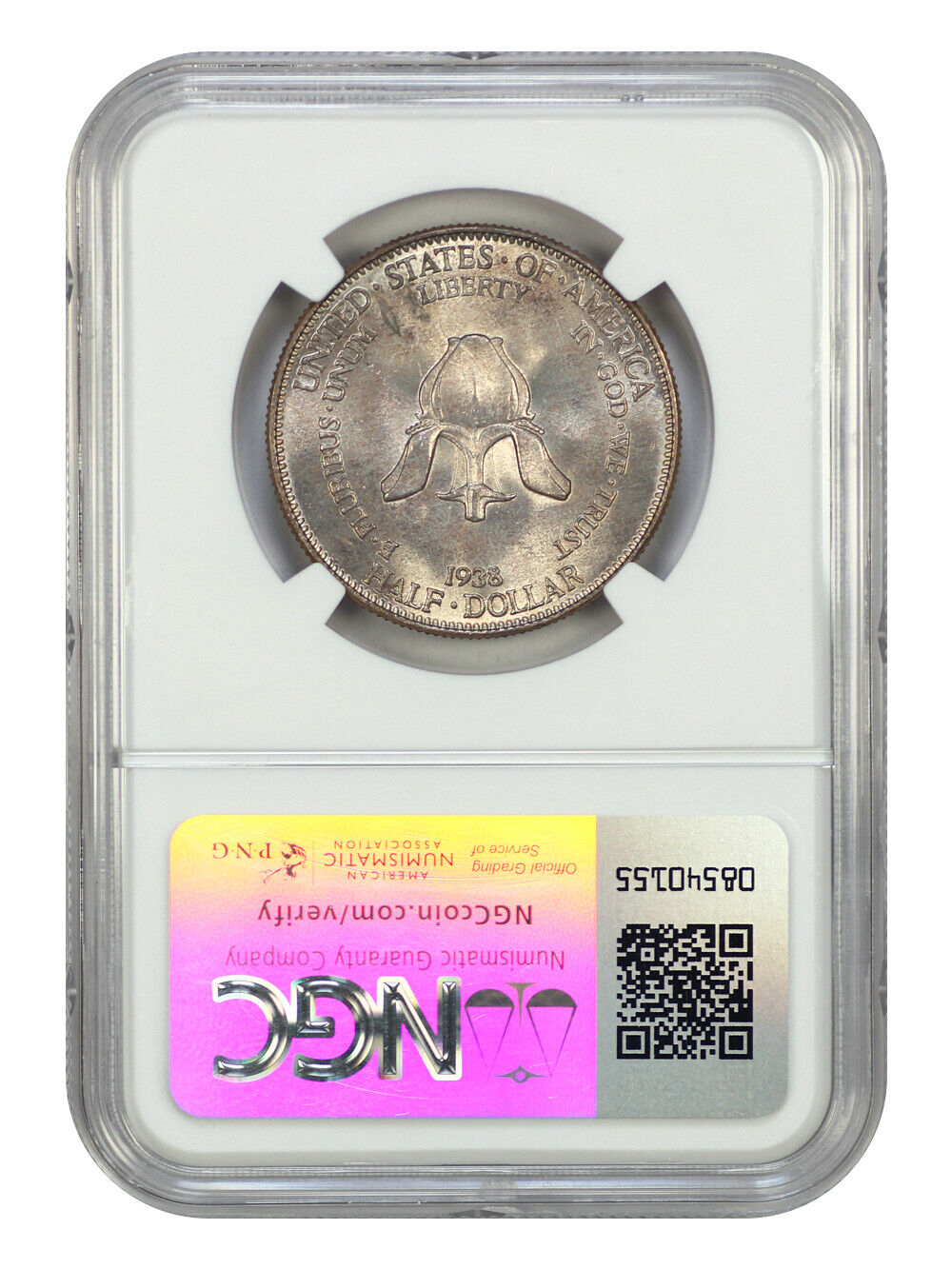 1938 50C New Rochelle NGC/CAC MS66 - Classic Silver Commemorative