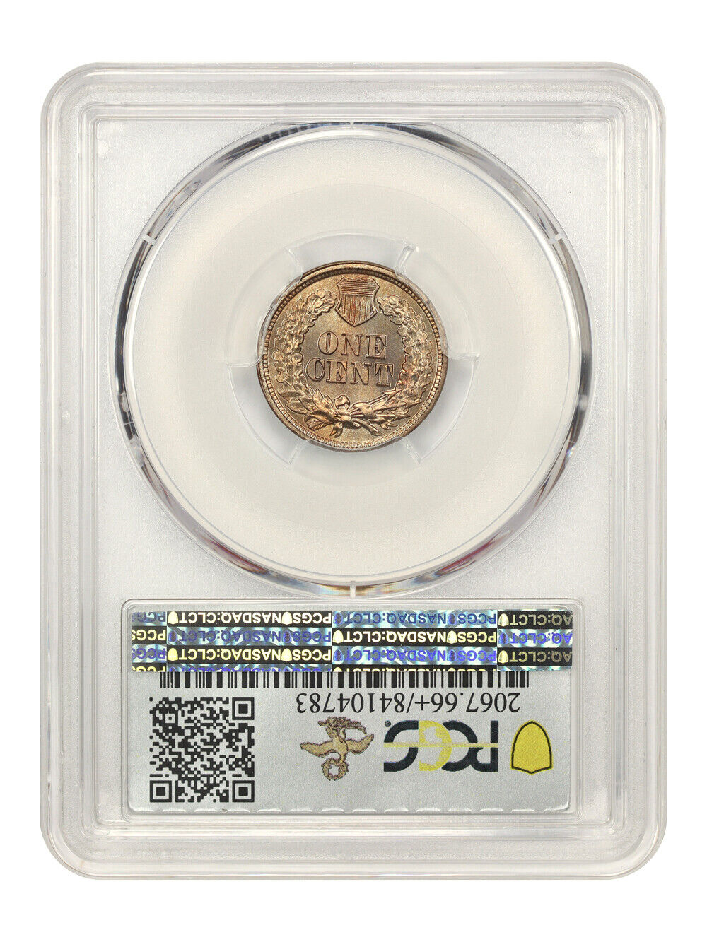 1863 1C PCGS MS66+ ex: D.L. Hansen