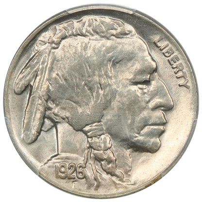 1926 5C PCGS MS65 - Buffalo Nickel