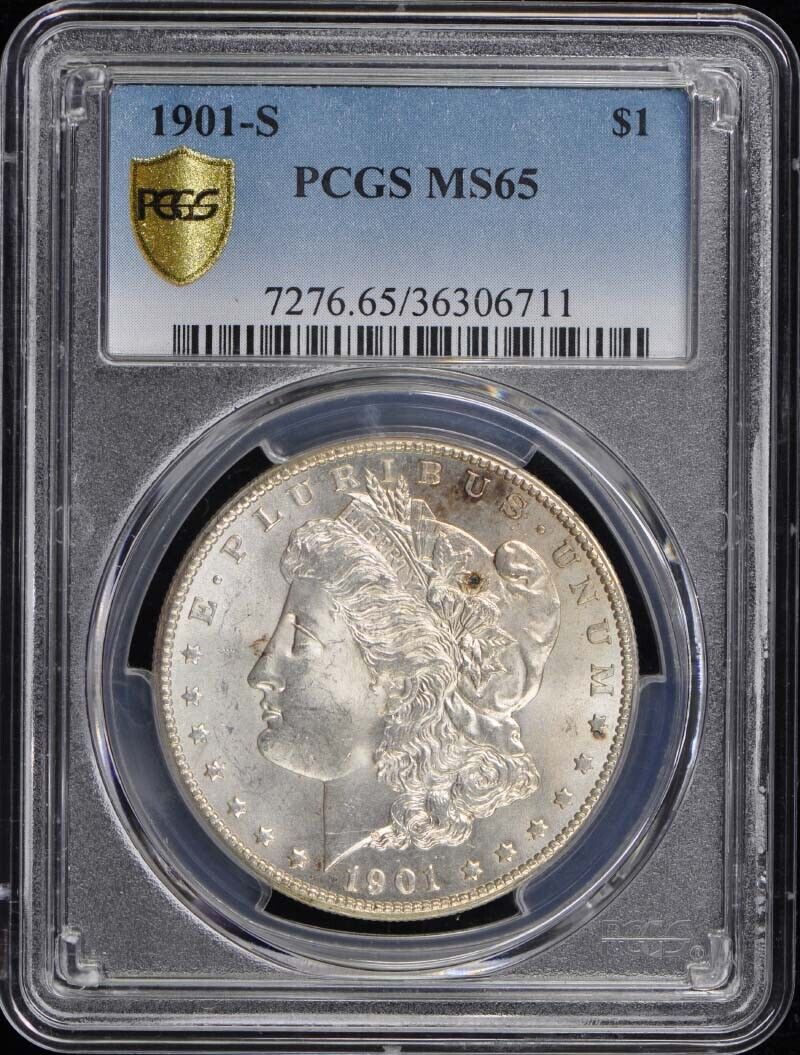 1901-S $1 Morgan Dollar PCGS MS65