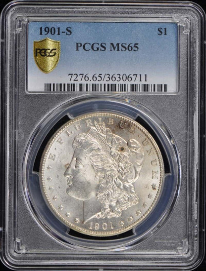 1901-S $1 Morgan Dollar PCGS MS65