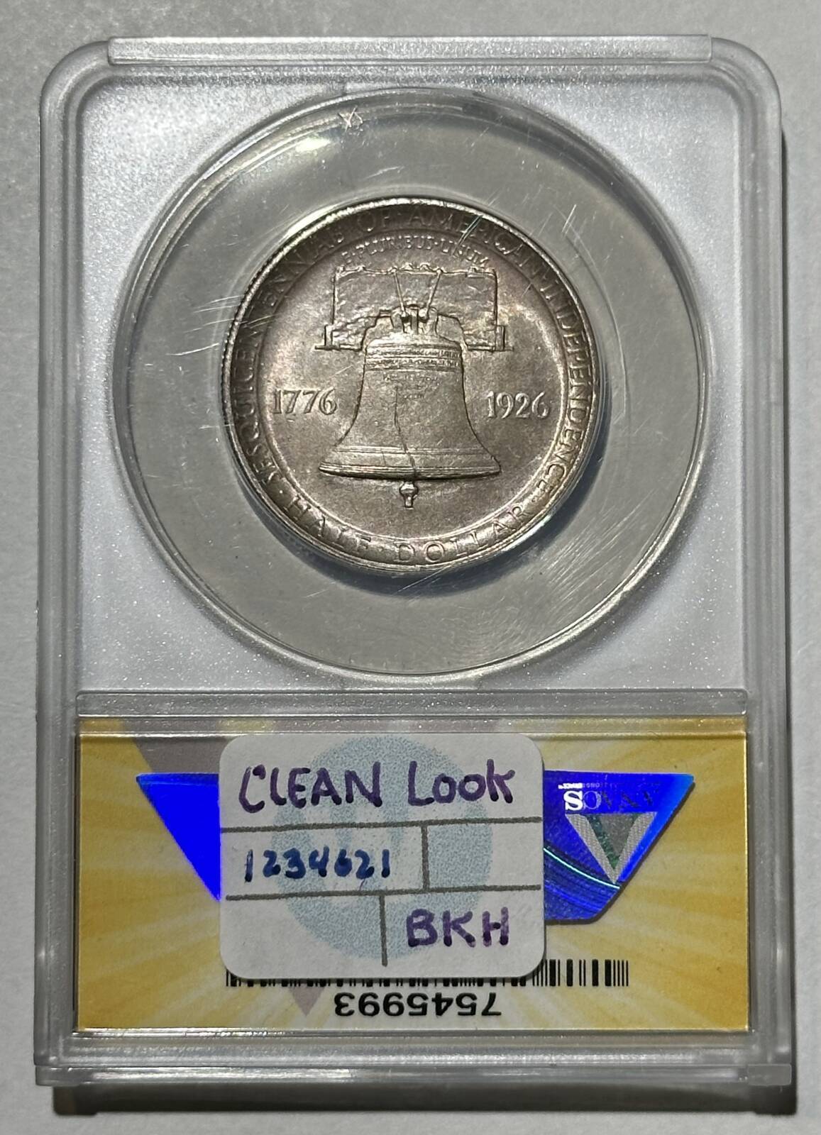 1926 P Commemorative Sesquicentennial ANACS MS-63