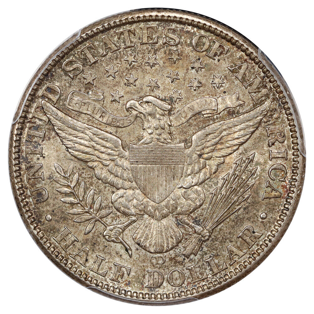 1912-D 50C PCGS MS62 - Barber Half Dollar