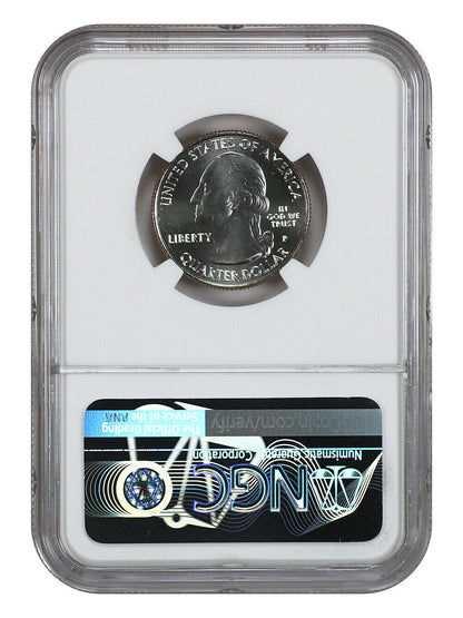 2018-P 25C Cumberland Island NP NGC MS68 - Type 1 - Clad