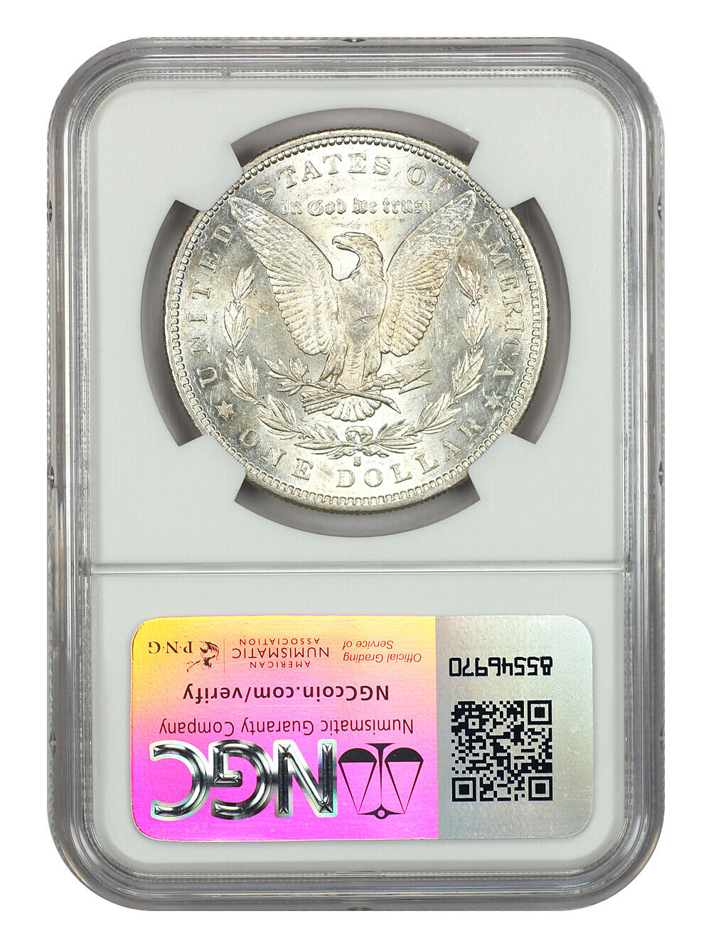 1884-S $1 NGC AU58 - Morgan Dollar - Key Date from San Francisco