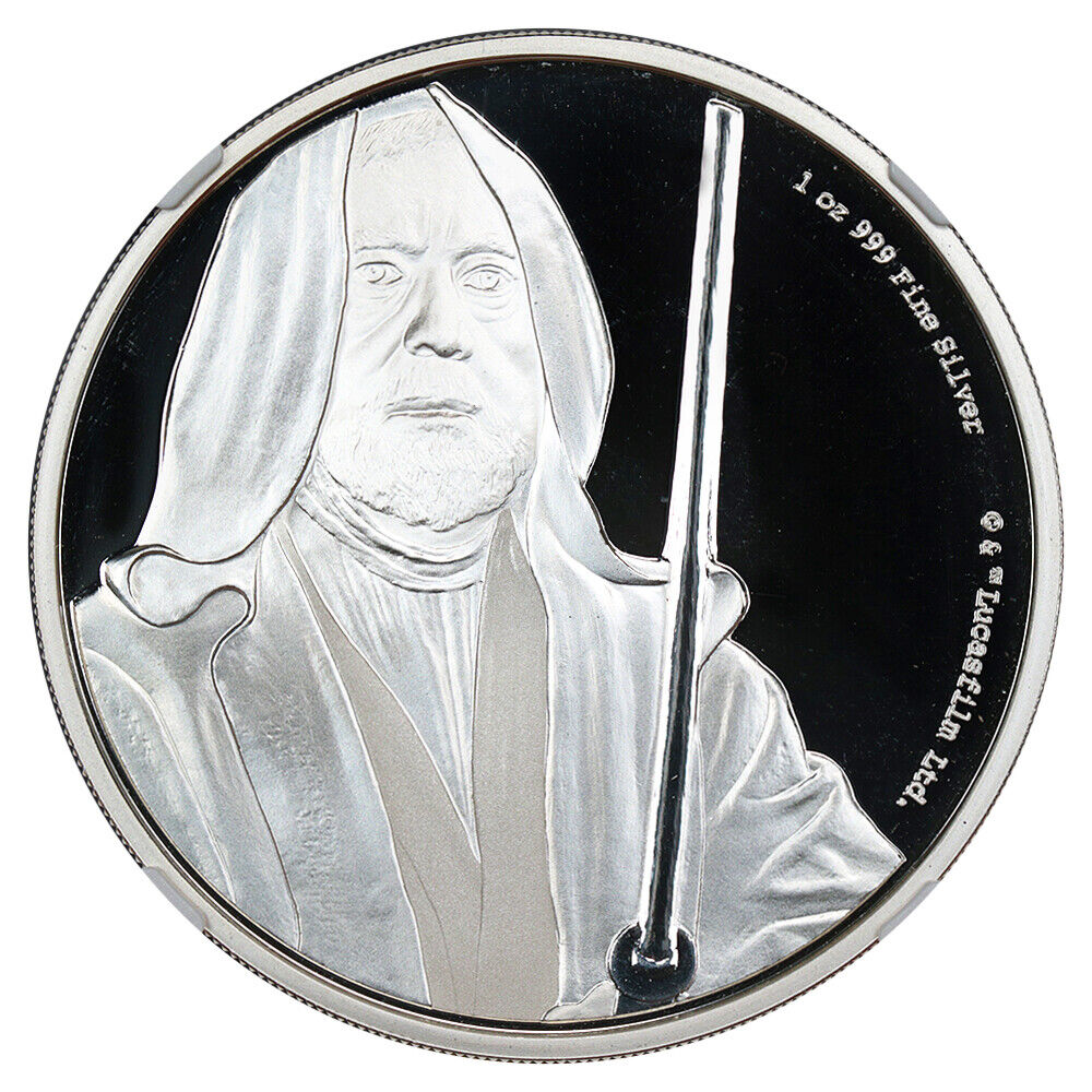 Niue: 2017 Star Wars Obi-Wan Kenobi $2 NGC Proof 69 UCAM (With Box and COA)