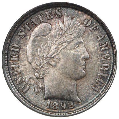 1892 10C NGC MS65 - Barber Dime