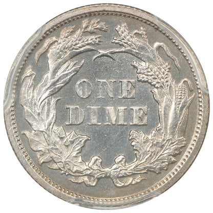 1873 10C PCGS PR63 (Arrows) ex: D.L. Hansen