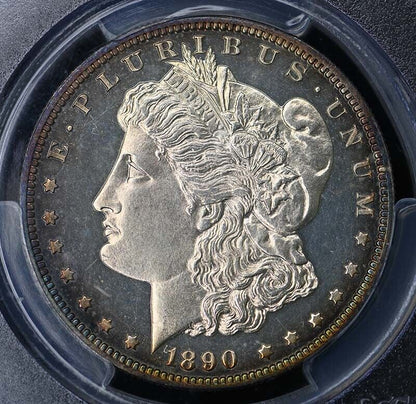 1890 $1 Morgan Dollar PCGS PR63CAM