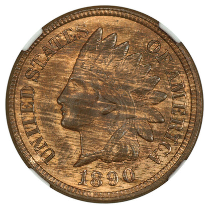 1890 1C NGC MS64RB