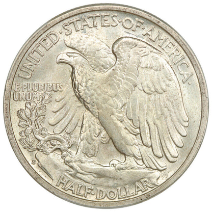 1935-S 50C PCGS MS64 - Walking Liberty Half Dollar