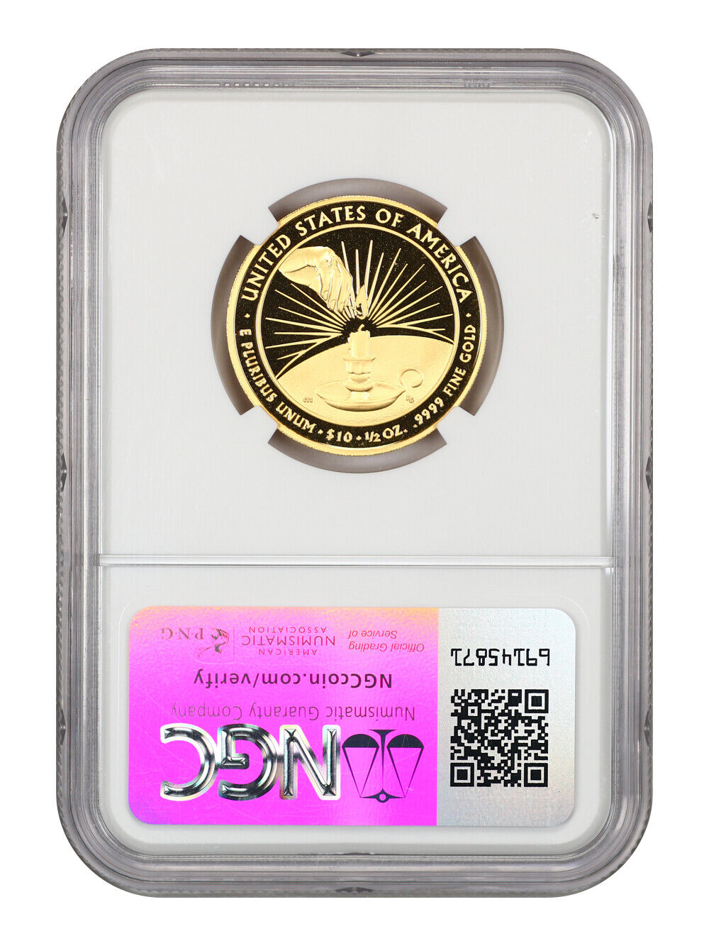 2014-W $10 Eleanor Roosevelt NGC PR69DCAM