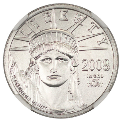 2008 $25 Statue of Liberty NGC MS70 (Early Releases)