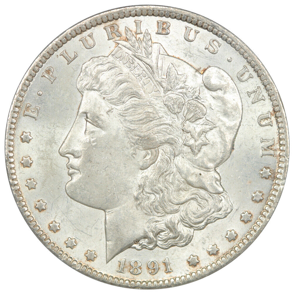 1891-CC $1 PCGS MS61 - Morgan Dollar - Scarce Date