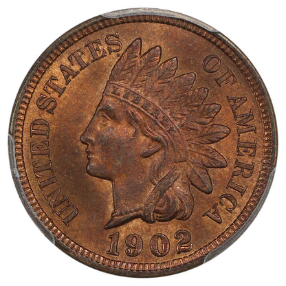 1902 1C PCGS MS64RB