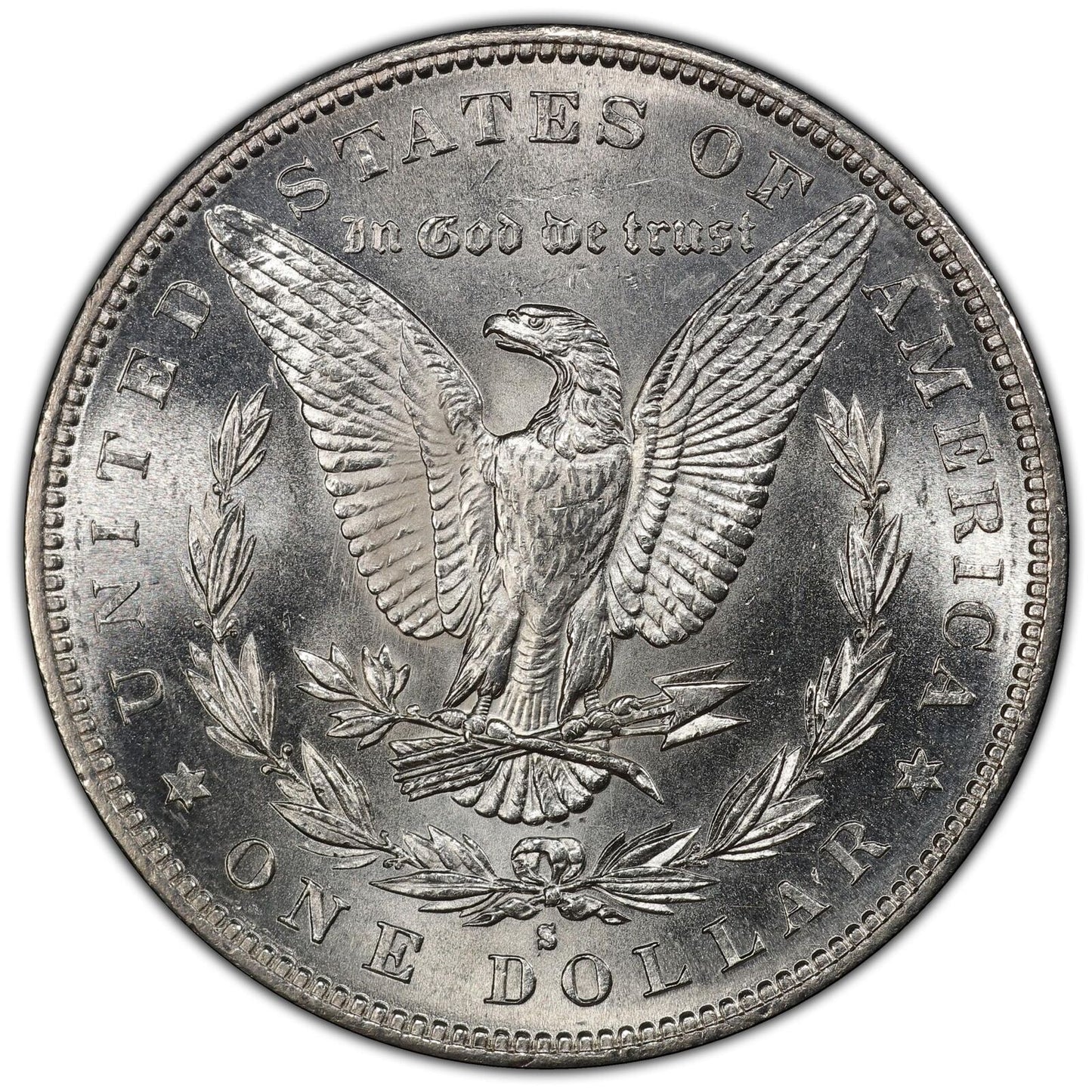 1883-S $1 Morgan Dollar PCGS MS64+ (CAC)