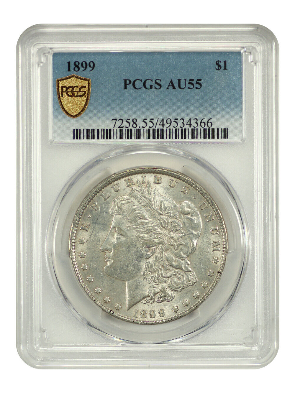 1899 $1 PCGS AU55 - Morgan Dollar