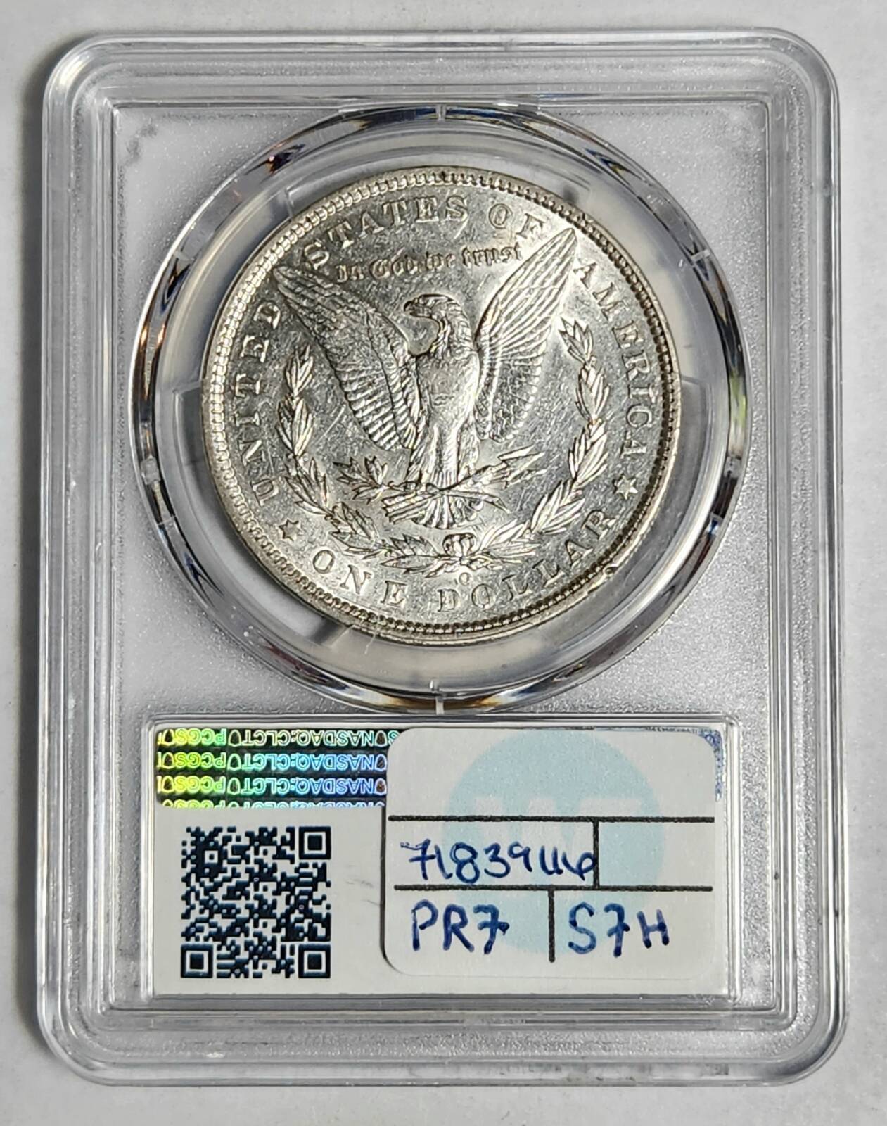 1900 O Morgan Silver Dollar PCGS AU-50 VAM 29A - DIE BREAK - TOP 100