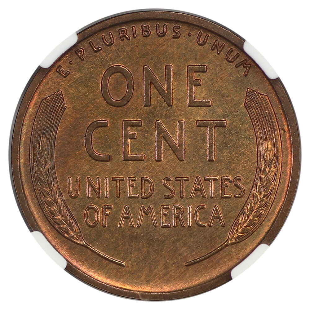 1916 1C NGC/CAC PR67+RB - Lincoln Cent (Wheat Reverse)