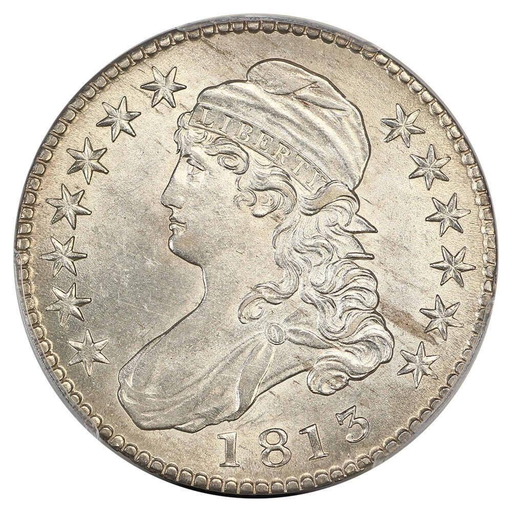 1813 50C PCGS MS62 (50C/UNI) ex: D.L. Hansen