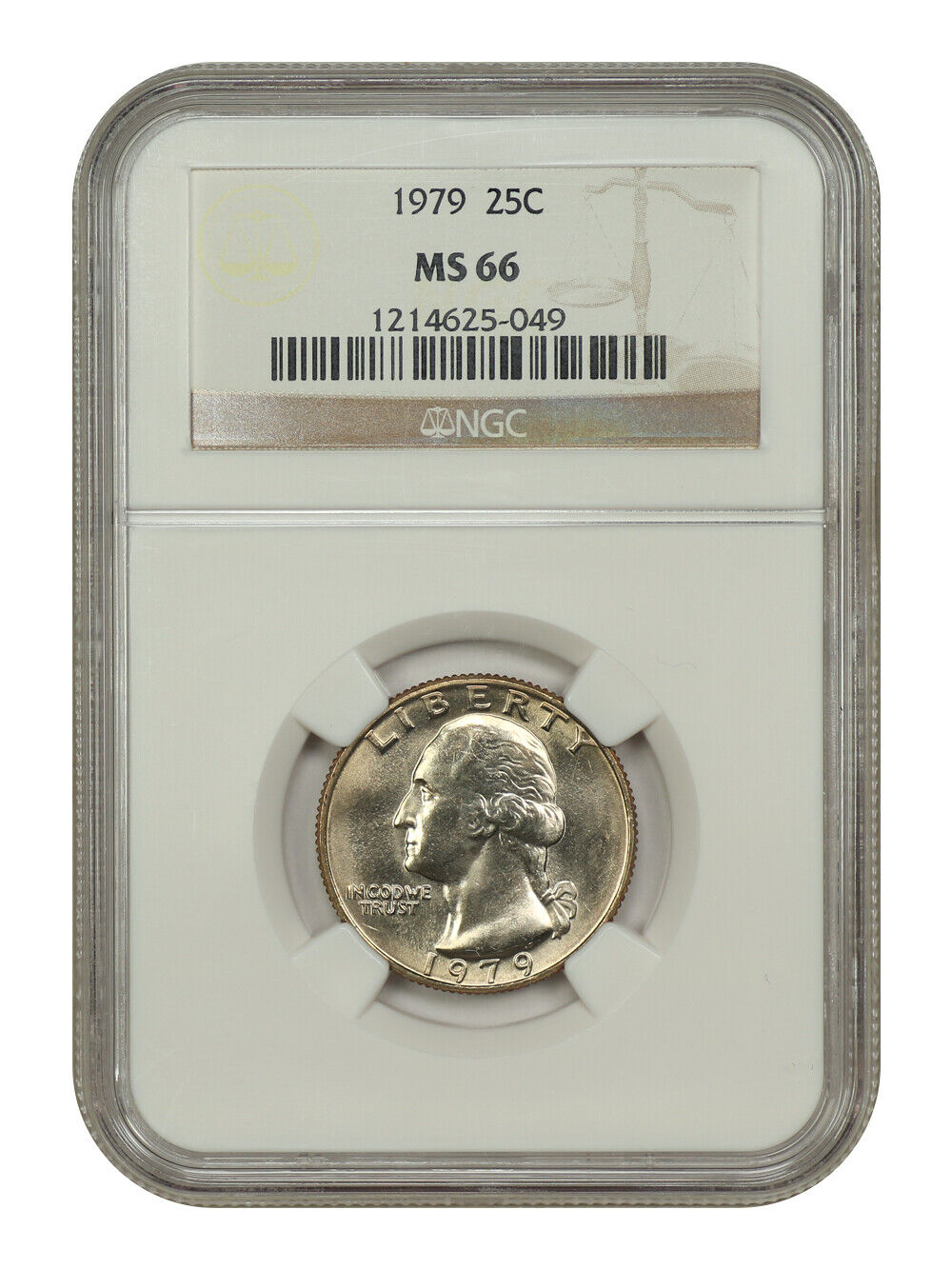 1979 25C NGC MS66 - Washington Quarter