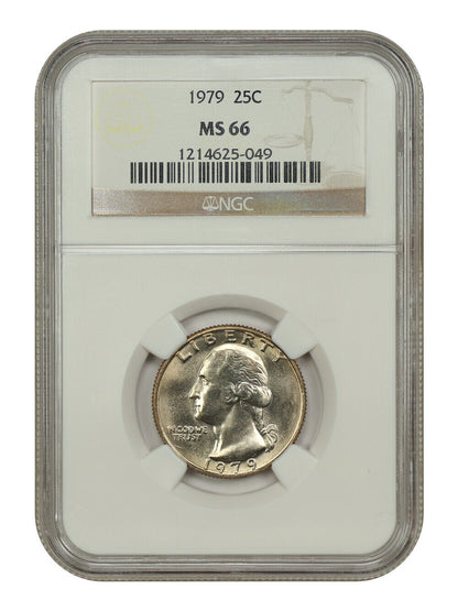 1979 25C NGC MS66 - Washington Quarter