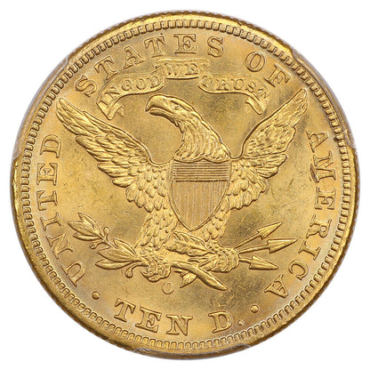 1895-O $10 PCGS MS63 ex: D.L. Hansen